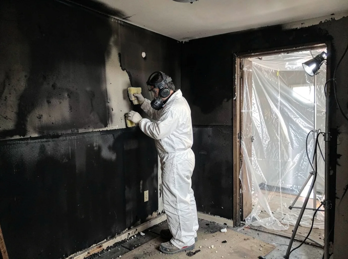 Fire Damage Restoration company in Otway, OH